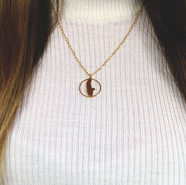 Schmuck Ammersee - Halskette gold
