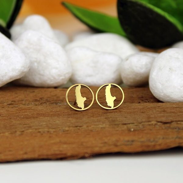 Schmuck Ammersee Ohrstecker gold
